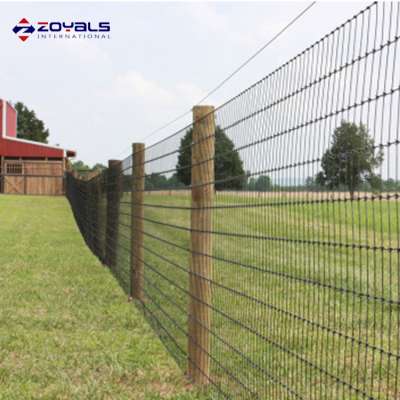 Construction Safety Fences Easily Assembled Galvanized Cattle Field Fencing